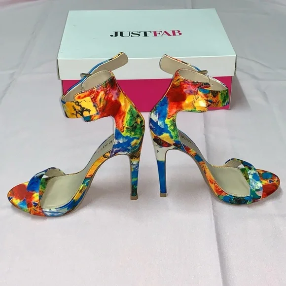 ‼️👠‼️BOGO 50% OFF Pretty multi colored high heels - Picture 5 of 15